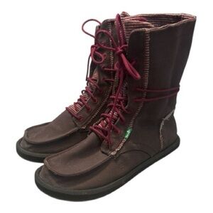 Sanuk Stevie Super Light Laced Sidewalk Surfers Boots